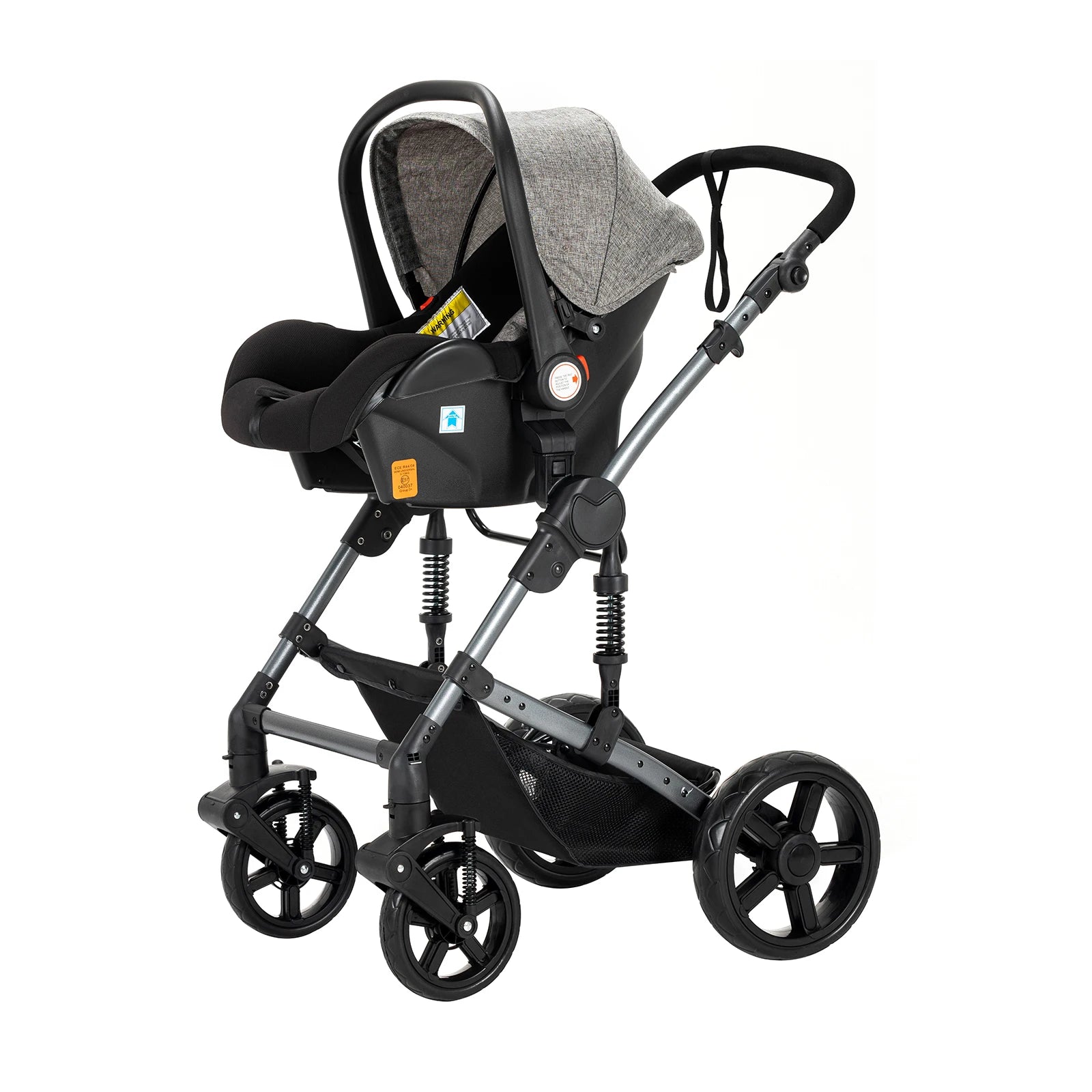 Kinderwagen, 3-in-1-Funktion, leicht und regenerierbar