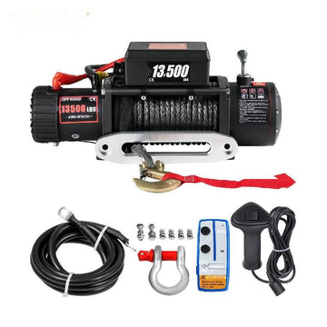 13500LBS Elektrische Winde – 4X4, ATV, Offroad mit drahtloser Steuerung