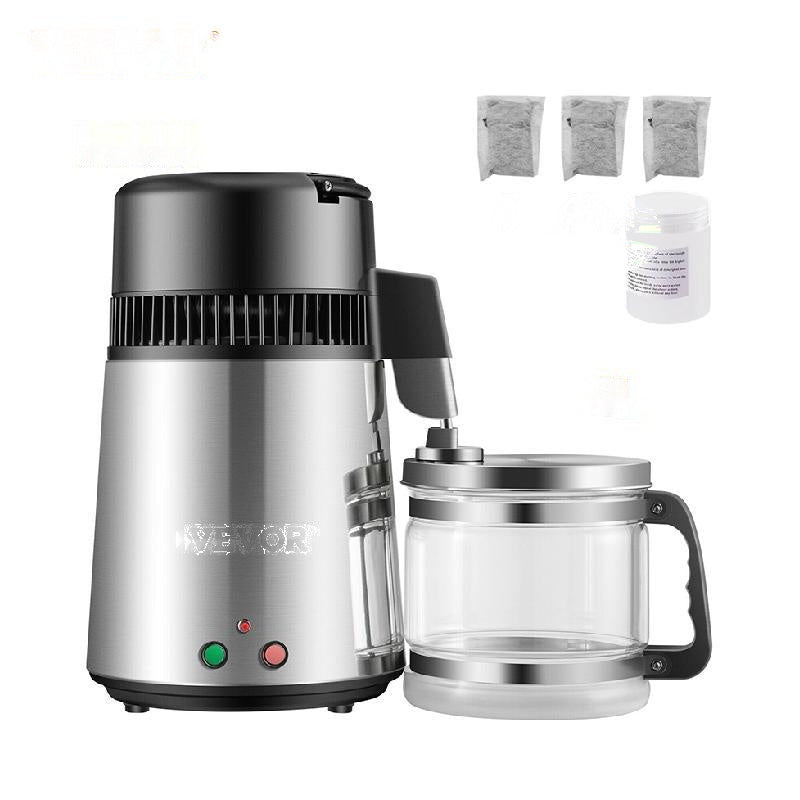 Wasserdestilliermaschine, 4 l Fassungsvermögen, 304 Stalen-Behälter, Kühlstofffilter