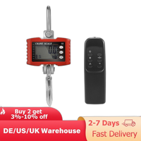 Kranwaage, 1000kg Kapazität, kabellose Fernbedienung