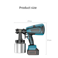 Elektrische Spritzpistole, kabellose Steuerung, kompatibel mit 18-V-Akku von Makita