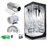 Grow Tent Kit, Multiple Size Options, Carbon Fiber Filter