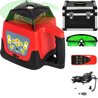 Rotary Laser Level Kit, 360° Scanning, 500M Range