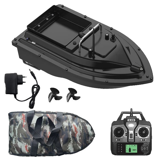 GPS Fishing Bait Boat, Large Bait Container, Long Remote Range