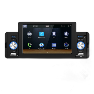 Auto-Radio MP5, Bluetooth-Verbindung, Carplay-Integration