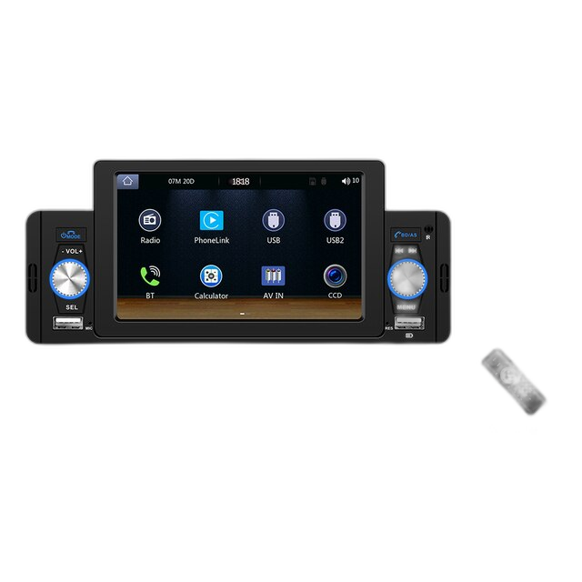 Auto-Radio MP5, Bluetooth-Verbindung, Carplay-Integration