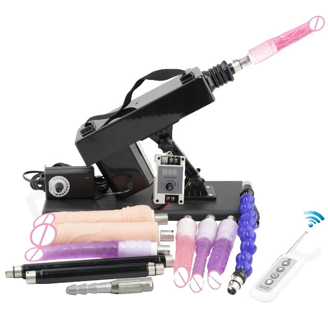 Sex Machine, Adjustable Masturbating Pumping, Different Accessories