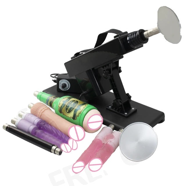 Sex Machine, Adjustable Masturbating Pumping, Different Accessories