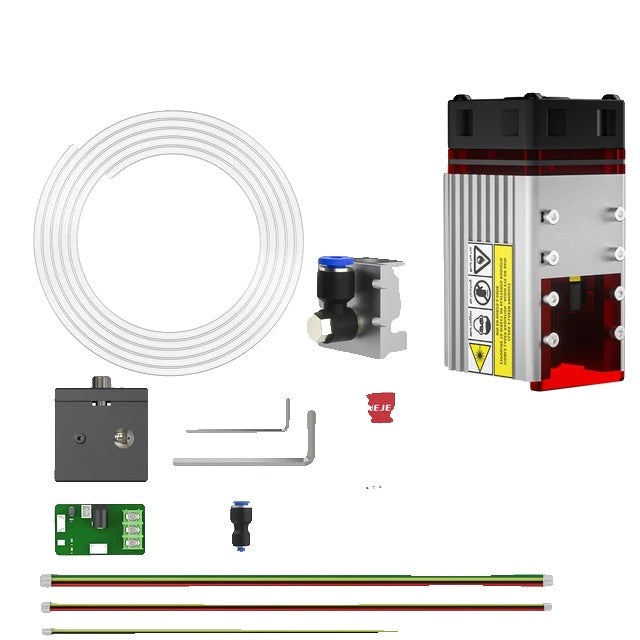 Laser Module, 80W Hoog Vermogen, Lucht Ondersteuning