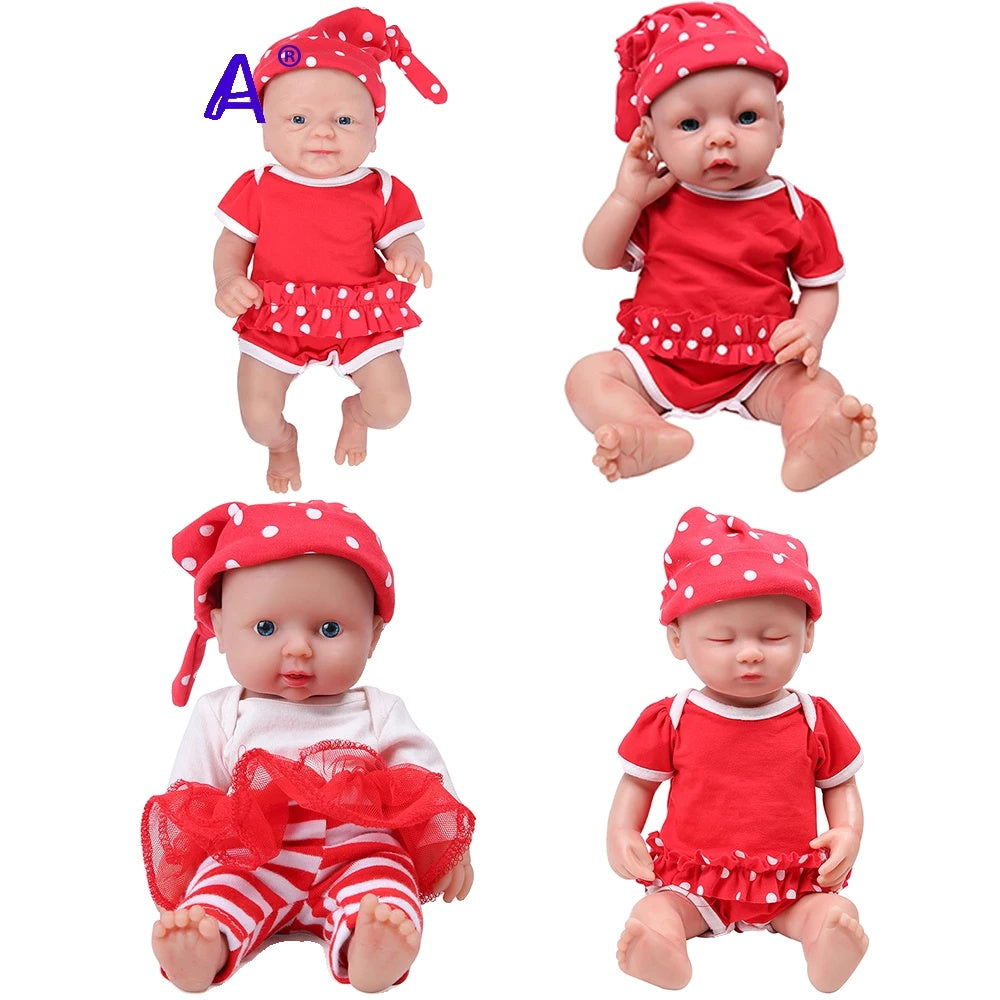 Silicone Reborn Baby Dolls, Realistic Painted Features, Lifelike Newborn Design