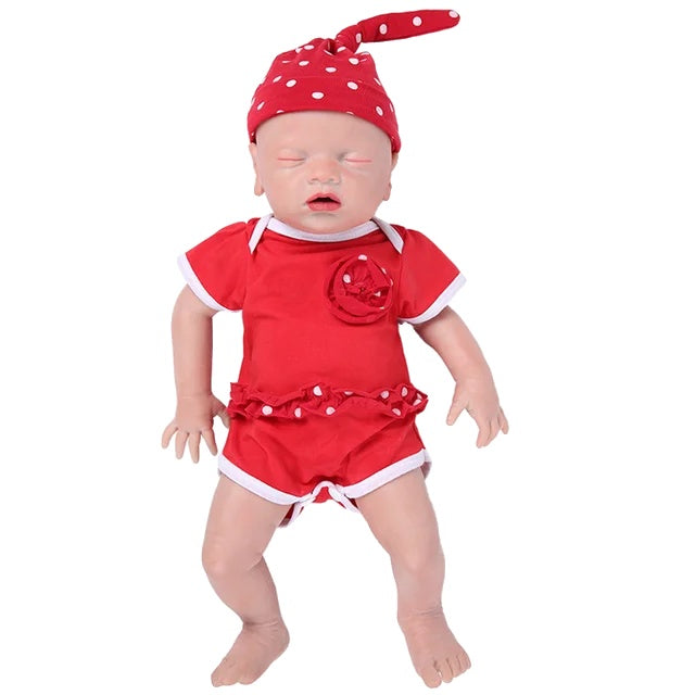 Silicone Reborn Baby Dolls, Realistic Painted Features, Lifelike Newborn Design