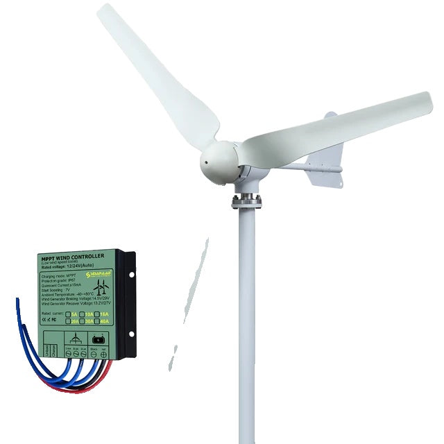 Windgenerator, 4000W vermogensopbrengst, lage geluidsproductie