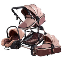 Baby Stroller, 3 in 1 Design, Lightweight & High Landscape