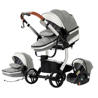 Baby Stroller, 3 in 1 Design, Lightweight & High Landscape