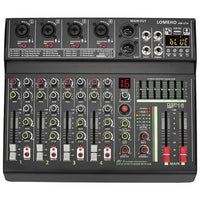 Dj Mixer, 4 Kanäle, 16 Dsp, 48V Phantomspeisung