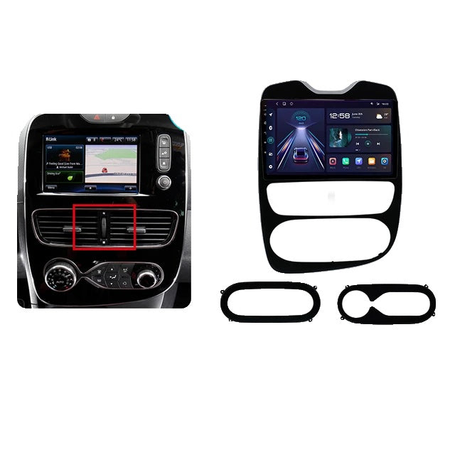 Carplay-Autoradio, kabellos, Renault Clio 4