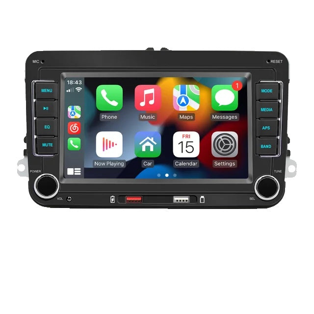 Autoradio, kabelloses CarPlay, Android Auto