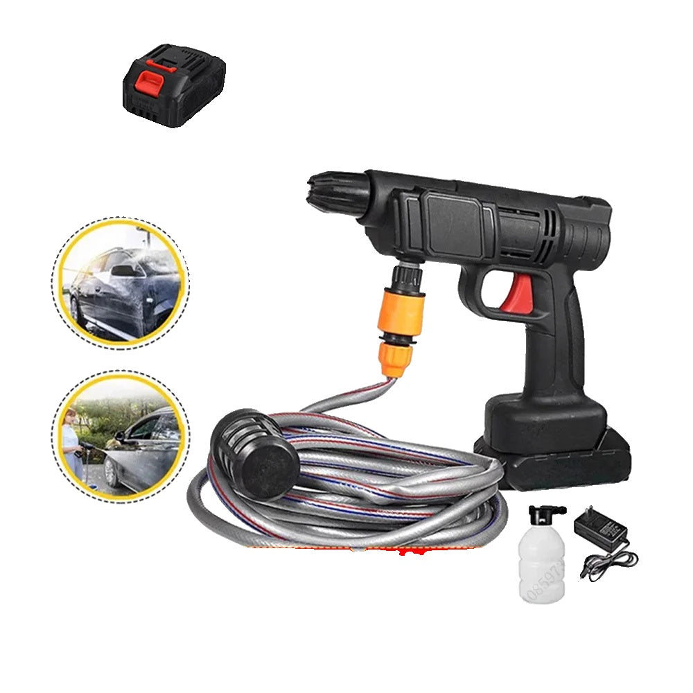 High Pressure Water Gun, Cordless Operation, Suitable for Makita 18V Battery