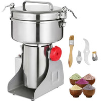 Electric Grain Coffee Grinder, Stainless Steel Grinding Machine, Crushing Wheat Herb Soybean Millet Corn