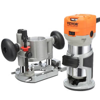Holzfräsmaschine, 125 PS, 800 W, kompakt, 6 variable Geschwindigkeiten