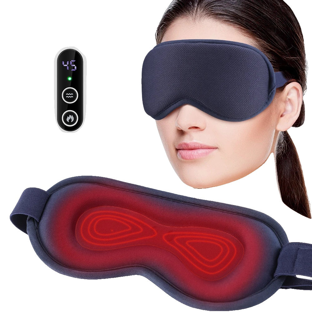 Augenwärmemaske, 3D-Massage, Linderung von Augenringen