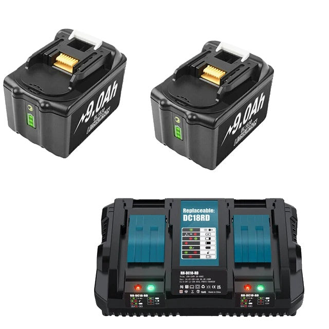 Makita BL1860B Battery, 18V, 90Ah, Long-lasting Power