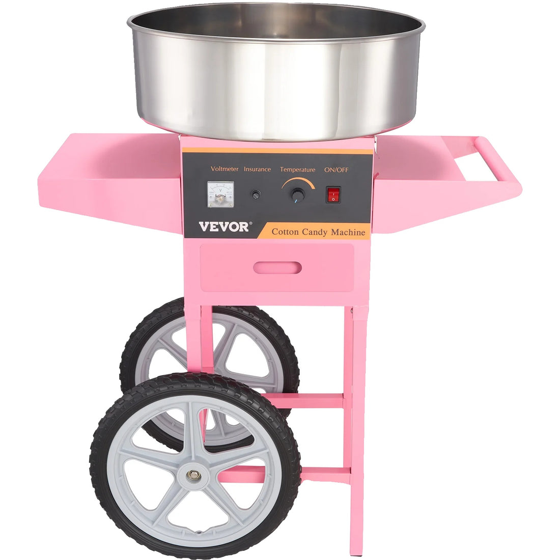 Cotton Candy Machine, 1000W, Stainless Steel Bowl