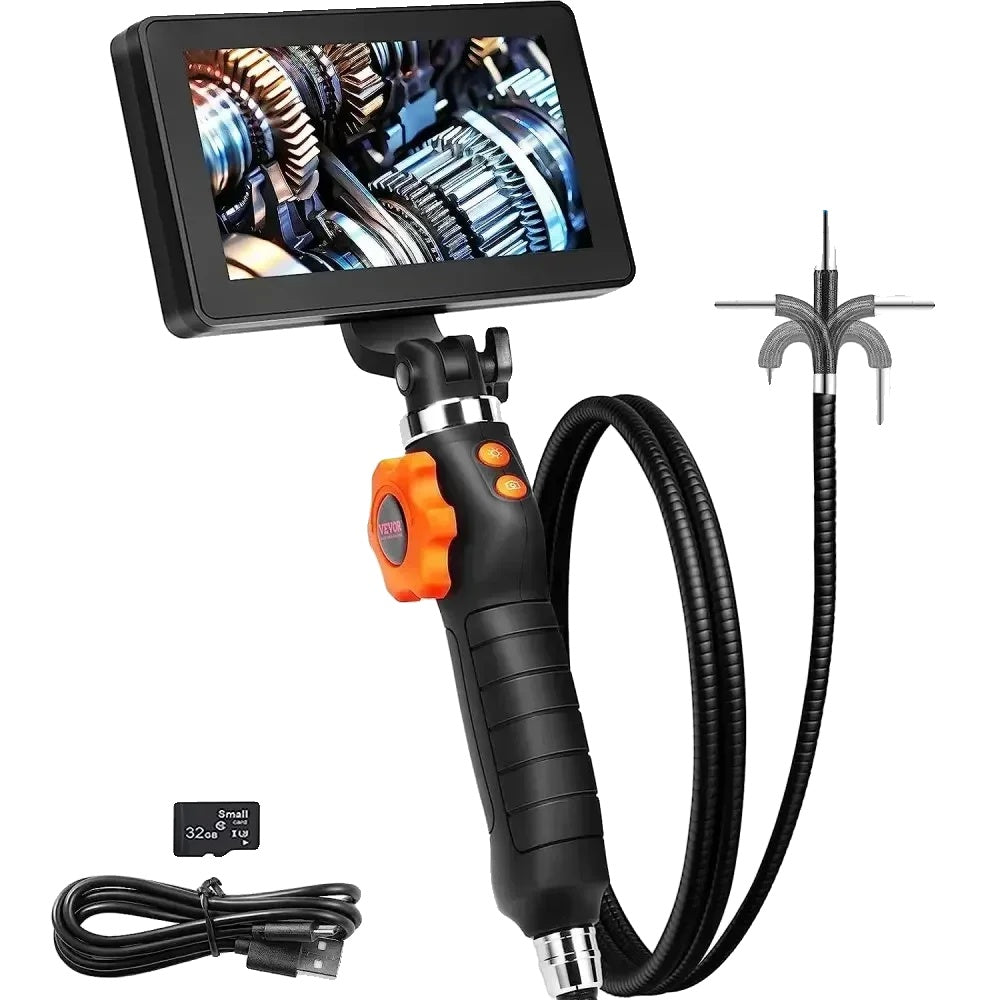 Borescope Camera, Articulating Design, 1080P HD Resolution