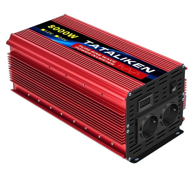 Power Inverter, Pure Sine Wave, Korean Plug, 3000W-6000W, DC 12V/24V to AC 220V/230V