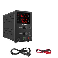 DC Power Supply, Adjustable Voltage, Digit Display