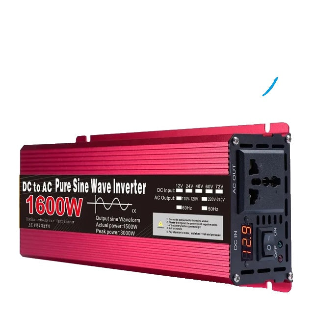 Sine Wave Inverter, Pure Sine Wave, DC12V to AC 220V