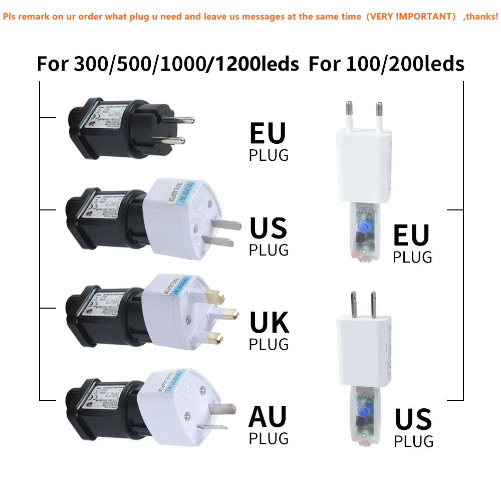 LED Slinger Verlichting, Lengte van 100M, Geschikt voor Buitengebruik