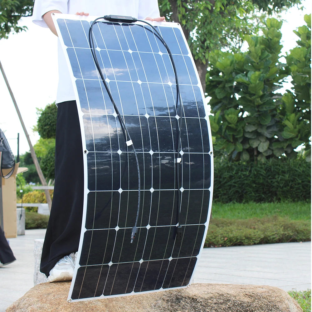 Solar Panel, Flexible, Monocrystalline