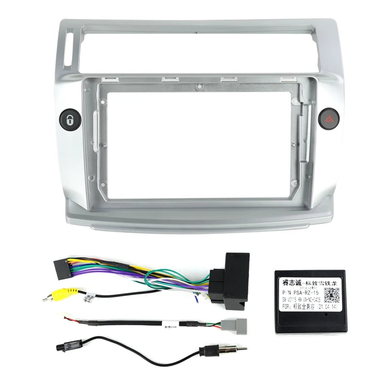 Car Multimedia Player, Dash Mount Trim Kit, Citroen C-Quatre C4