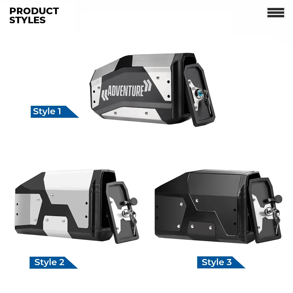 Tool Box, BMW r1250gs r1200gs lc & adv Adventure, Left Right Side Bracket