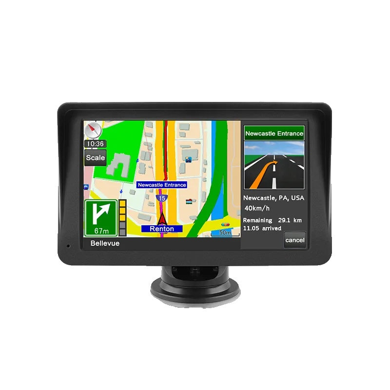 Auto-GPS-Navigation, 7-Zoll-Touchscreen, kostenlose Kartenaktualisierungen