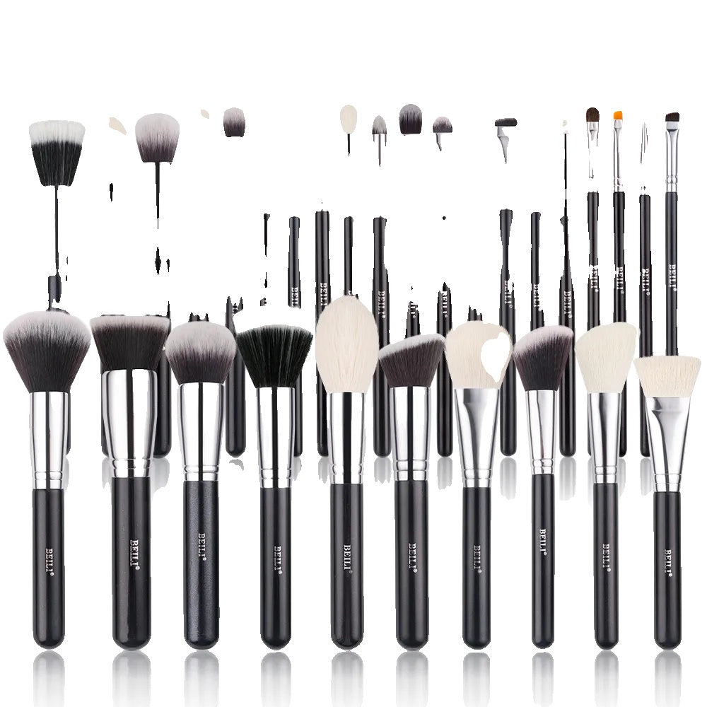 Makeup-Pinsel-Set, professionell, aus natürlichen Ziegenhaaren