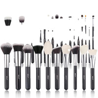 Makeup-Pinsel-Set, professionell, aus natürlichen Ziegenhaaren