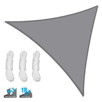 Shade Sail Sun Canopy, Waterproof, Triangular Design