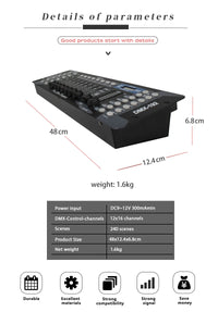 DMX-Controller, Bühnenbeleuchtung, LED-Par-Moving-Head