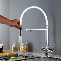 Kitchen Faucet, 3 Way Clean Water, Reverse Osmosis Technology