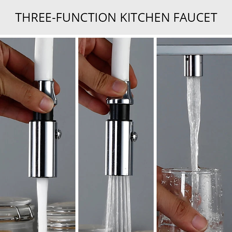 Kitchen Faucet, 3 Way Clean Water, Reverse Osmosis Technology