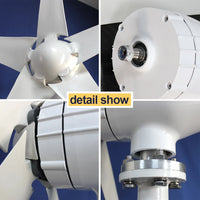 Wind Turbine Generator, 3000W Power Output, Free MPPT Controller