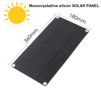 Solar Panel Exhaust Fan, 30W Power, Waterproof