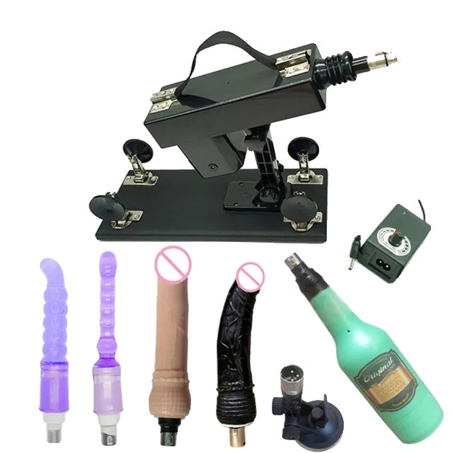 Sexmaschine, kraftvolle Vibration, vielseitiges Vergnügen