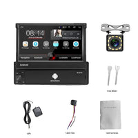 Android-Autoradio, 7-Zoll ausfahrbarer Touchscreen, GPS