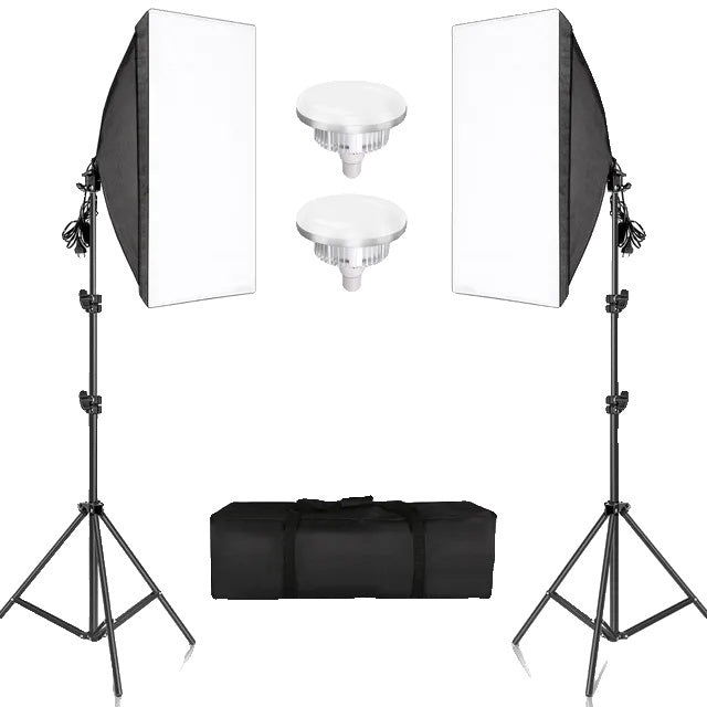 Fotografie-Beleuchtungssets, Softbox-Beleuchtung, professionelles Lichtsystem