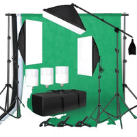 Fotografie-Beleuchtungsset, Softbox-Beleuchtung, Hintergrundrahmen