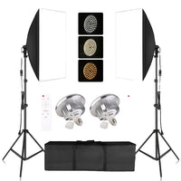 Fotografie Softbox Beleuchtungssets, 50x70CM, Kontinuierliches Lichtsystem