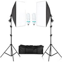 Fotografie Softbox, Dauerlichtsystem, 2M Stativständer